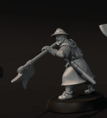 Early 14th Century Men at Arms Two Handed Weapons v1