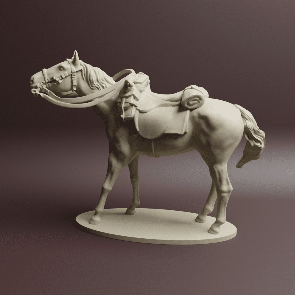 Early WW2 German cavalry horse 2