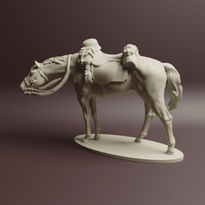 Early WW2 German cavalry horse 6