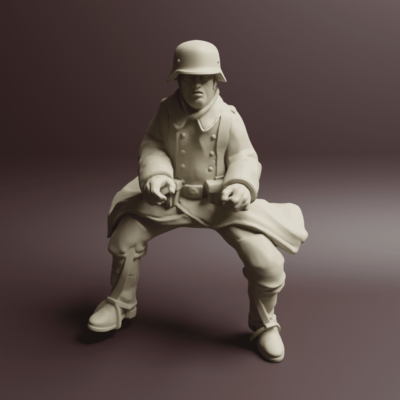 Early WW2 German cavalry soldier 5