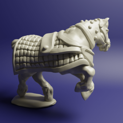 Hittite heavy chariot horse 1