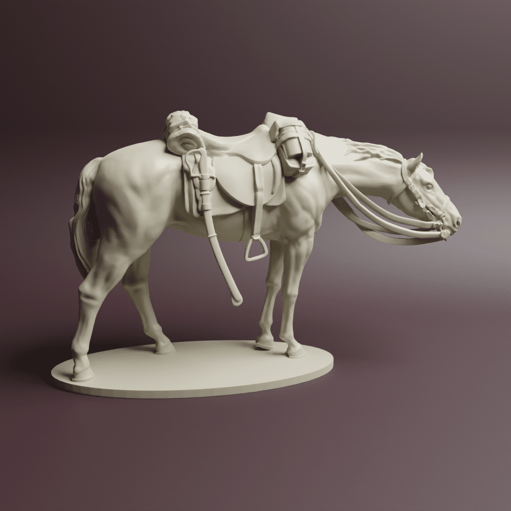 Horse Early WW2 German cavalry squad 3