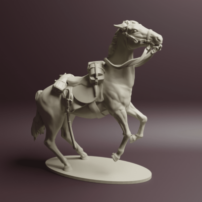 Horse Early WW2 German cavalry squad 4