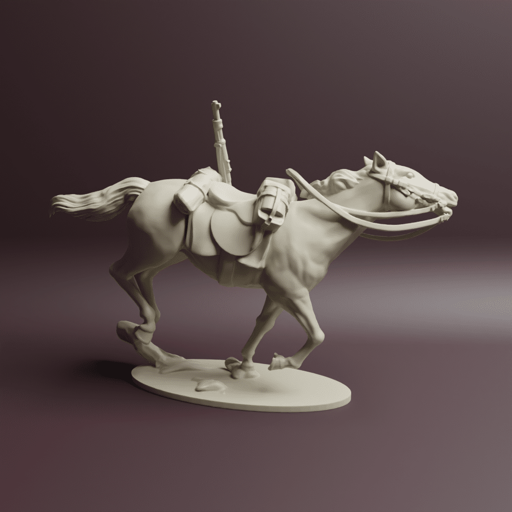 Horse Early WW2 German cavalry squad 5