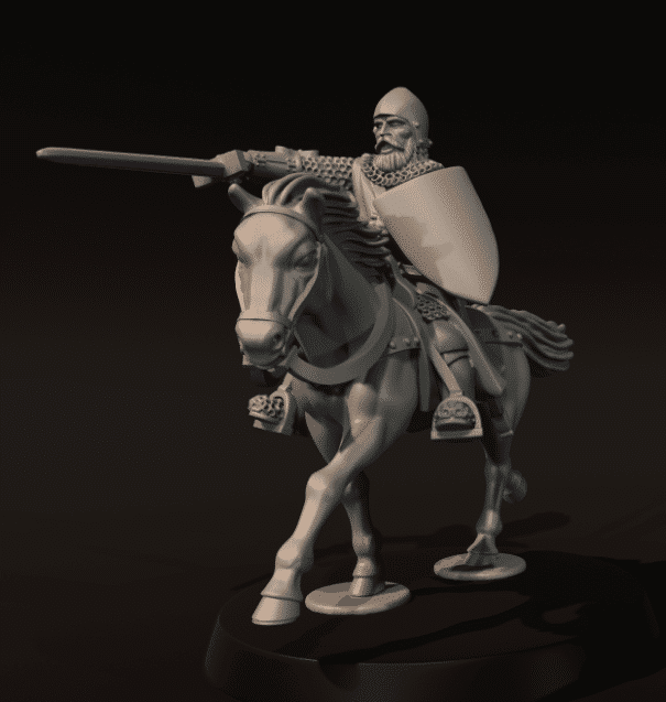 James Douglas at horse