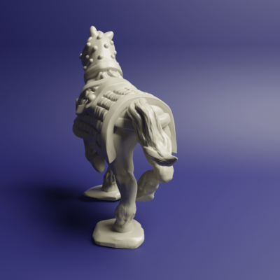 King chariot horse 2