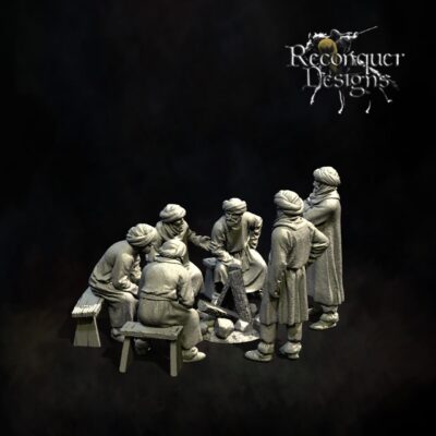 Medieval Berber at Camp set