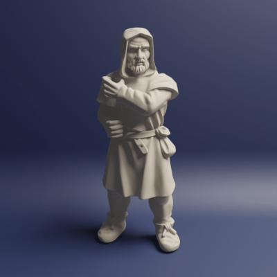 Medieval Peasant at Rest 3