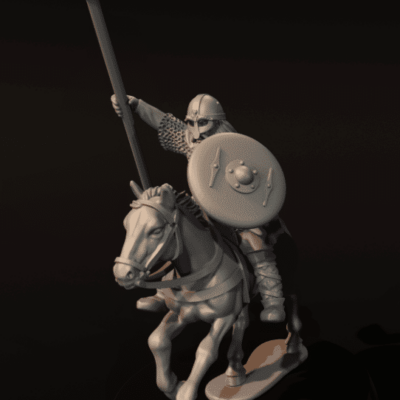 Mounted Vendel Era Warrior v9