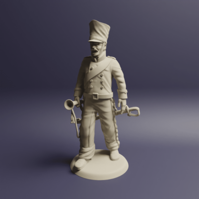 Prussian Artillery command group Horse artillery 4