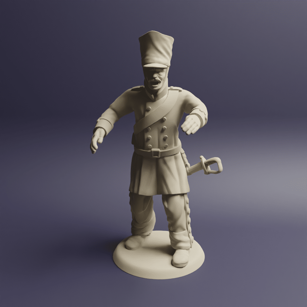 Prussian Artillery in Greatcoat 11