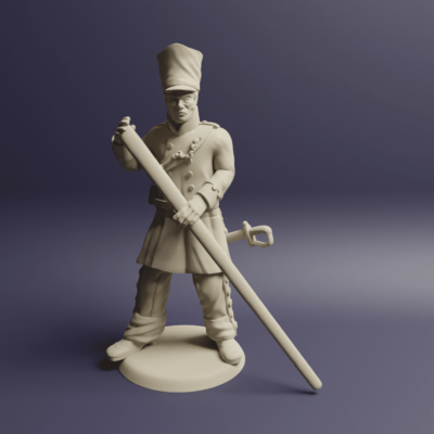 Prussian Artillery in Greatcoat 5