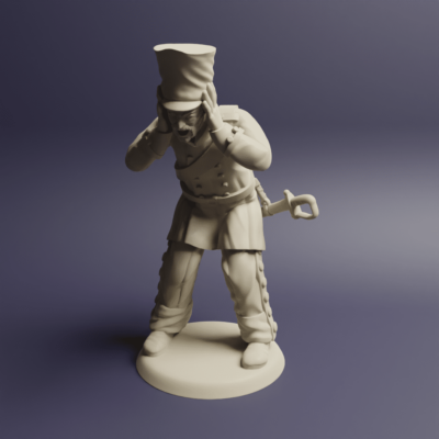 Prussian Artillery in Greatcoat 9