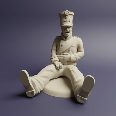 Prussian artillery Dead Wounded 3