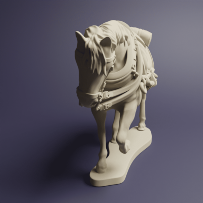 Prussian artillery Horses 3