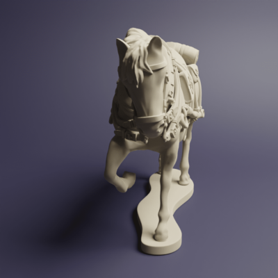 Prussian artillery Horses 5