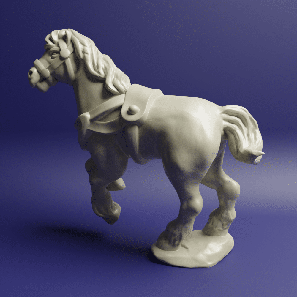 Sea People chariot horse 3