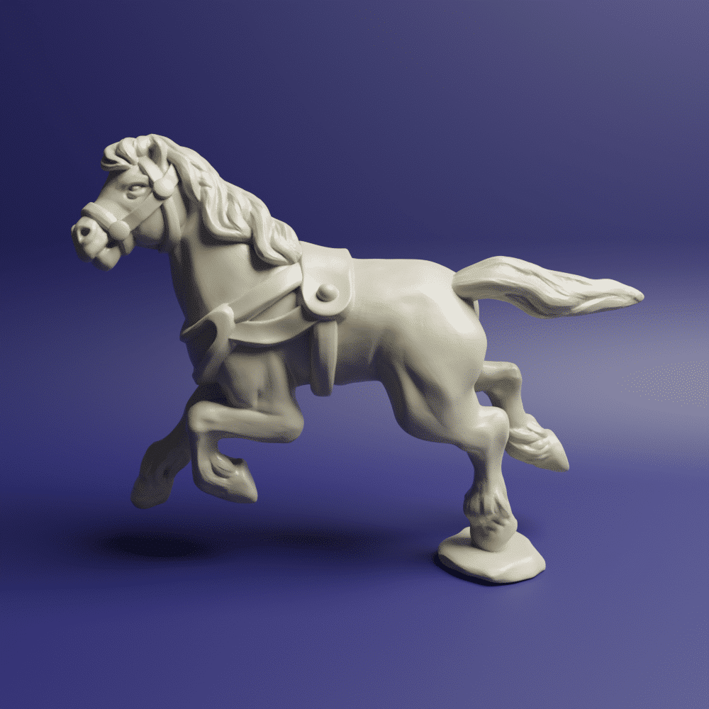 Sea People chariot horse 5