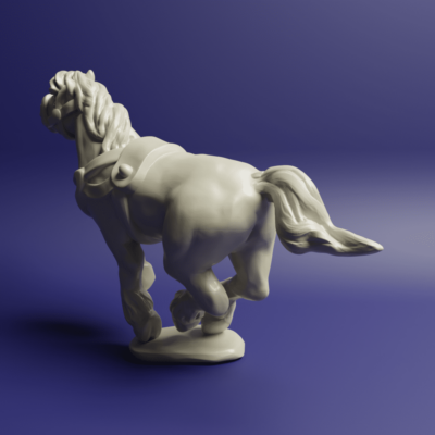 Syrian light chariot horse 1