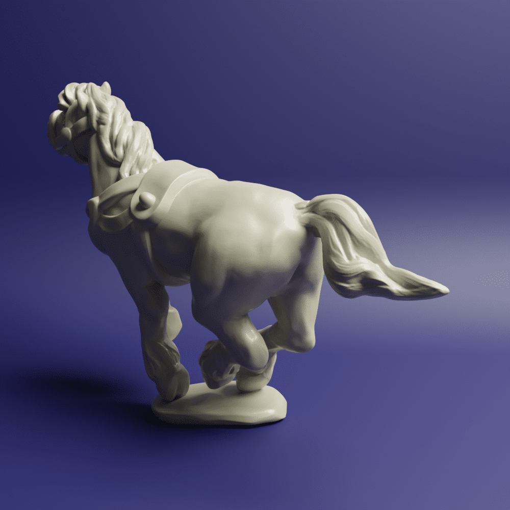 Syrian light chariot horse 1