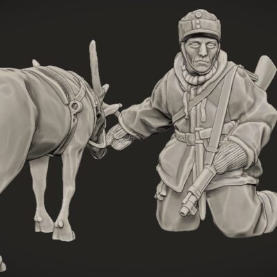 Finnish Winter War Calming raindeer