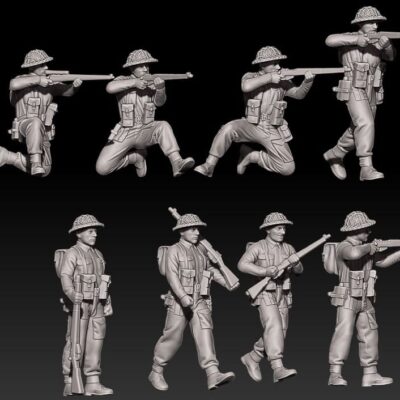 ww2 british infantry late war set 1