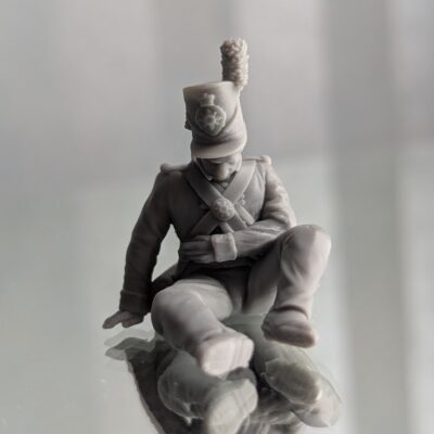 Coldstream Guards 1815 - Wounded in stomach no backpack