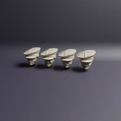 Duchy Of Warsaw Foot and Horse Artillery Officers head v03