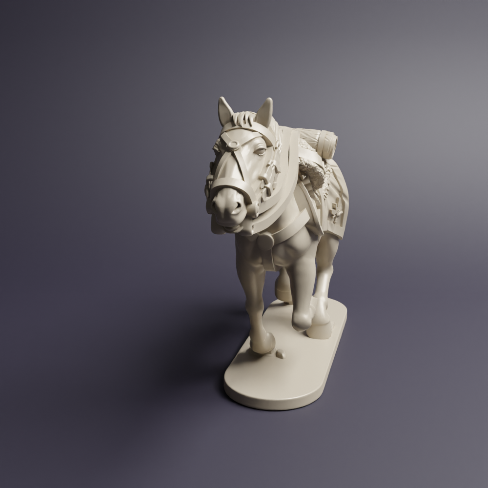 Duchy Of Warsaw Horse Artillery Trains 1807 14 horse v03