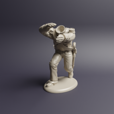 Duchy of Warsaw Foot Artillery Fire 1807 14 V05