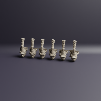 Duchy of Warsaw Regimental Artillery Head 1811 14 V02