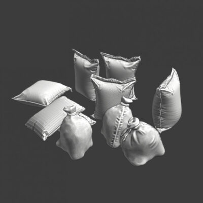 Wargaming props - sacks
