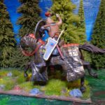 Mongol warrior vs. Crusader knight - vignette - NCM photo review