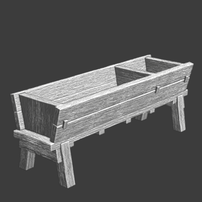 Horse trough - NCM