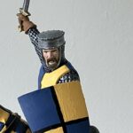 Mounted Crusader Knight - Sword up photo review
