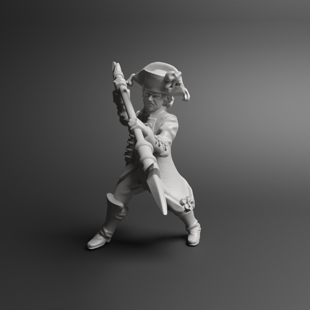 J Burgoyne Dismounted American Revolution