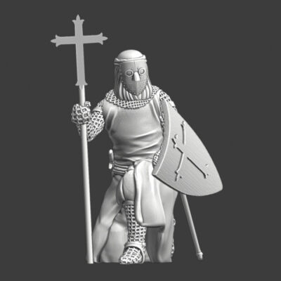 Kneeling Knight of the Lazarus Order - Leper Knights