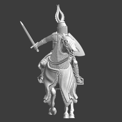 Teutonic Grand Master - Mounted - NCM