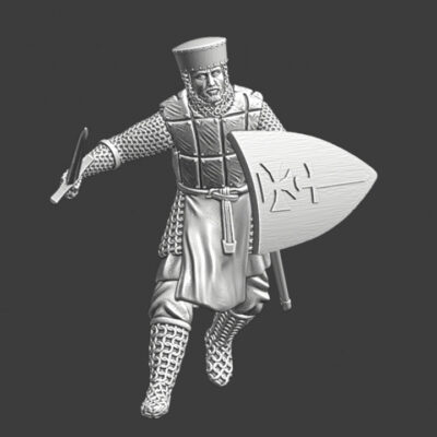 Livonian Knights - Medieval Sergeant charging