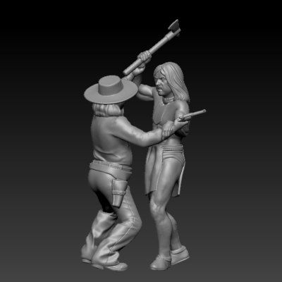 Cowboy vs Native American