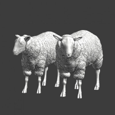Wargaming props - Sheep