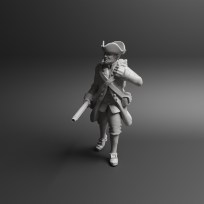 Soldier B American Revolution