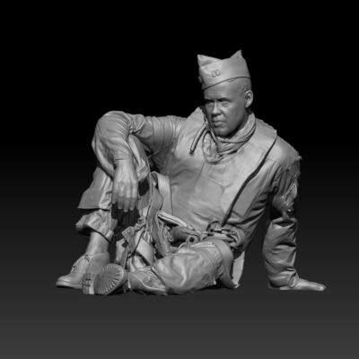 Resting - USAAF Bomber Crew WW2