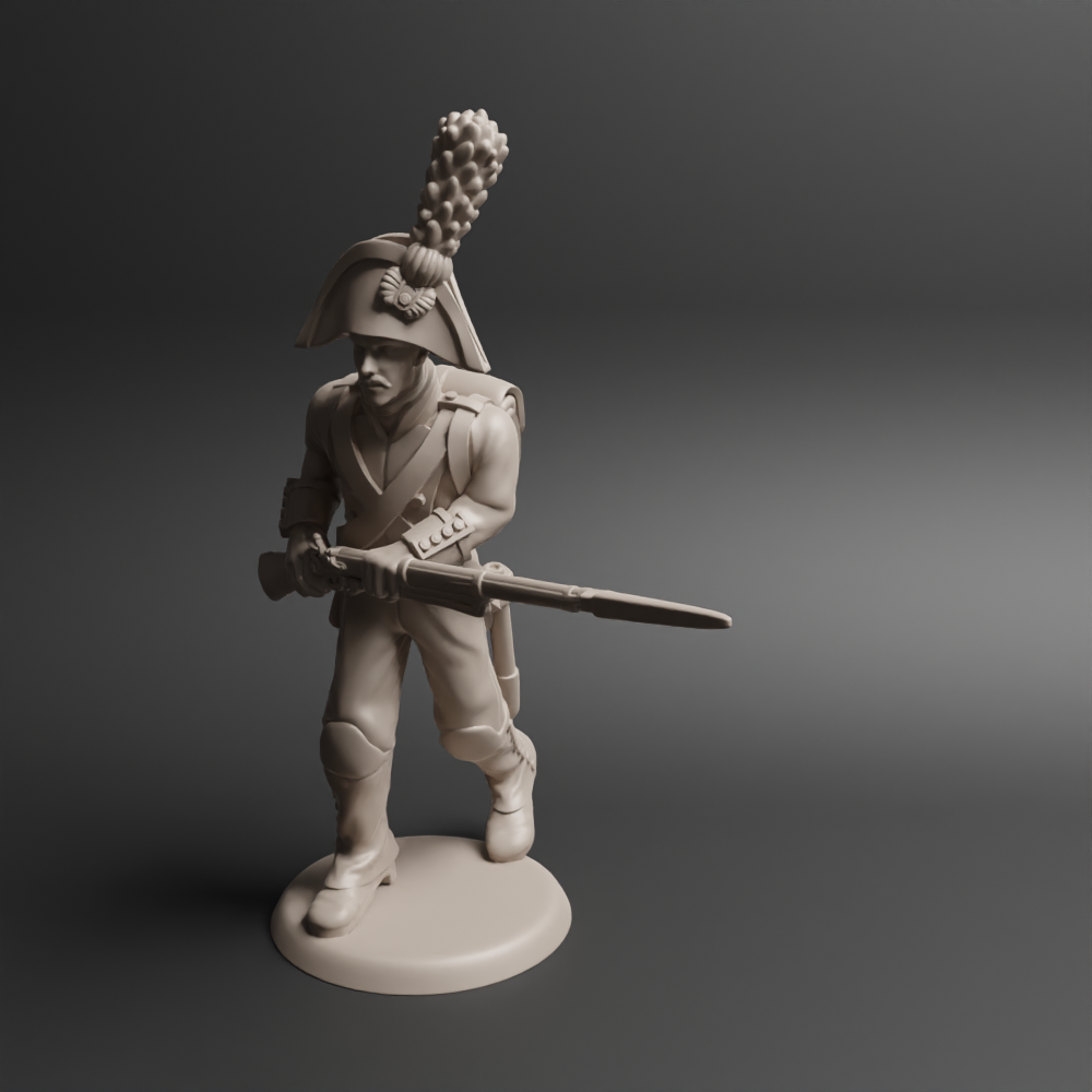 Napoleonic Spanish Bicorn Charging 2