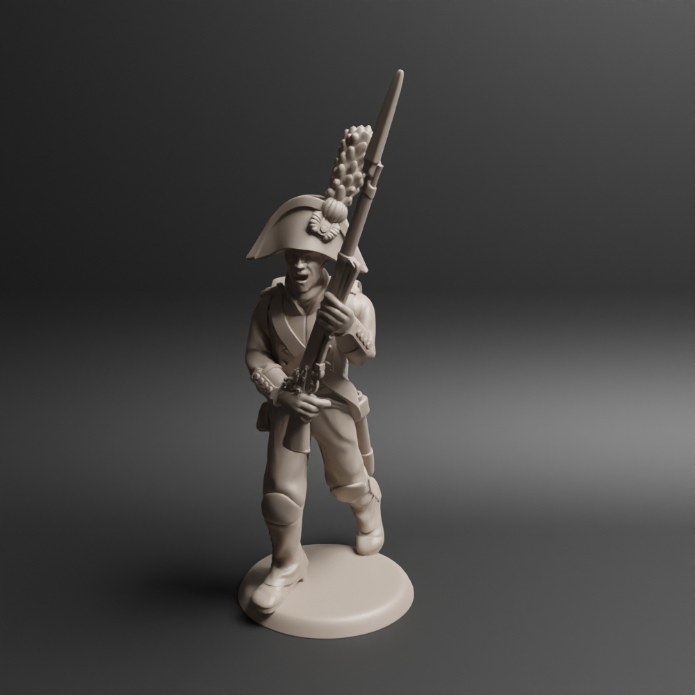 Napoleonic Spanish Bicorn Charging 3