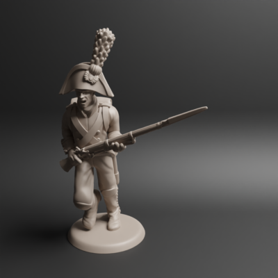 Napoleonic Spanish Bicorn Charging 6