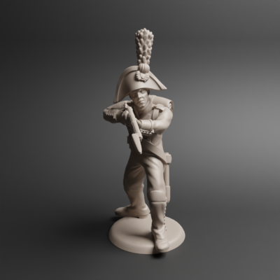 Napoleonic Spanish Bicorn Firing 2