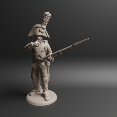 Napoleonic Spanish Bicorn Firing 4