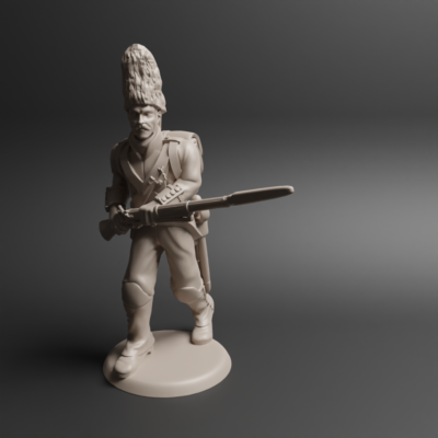 Napoleonic Spanish Grenadiers Charging 1