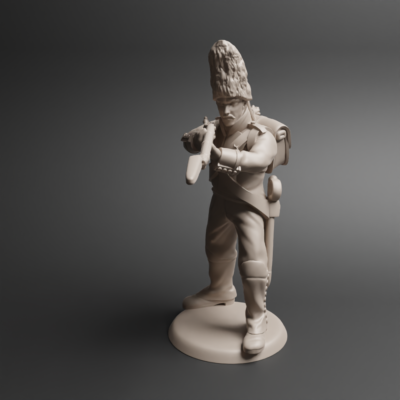 Napoleonic Spanish Grenadiers Firing 1